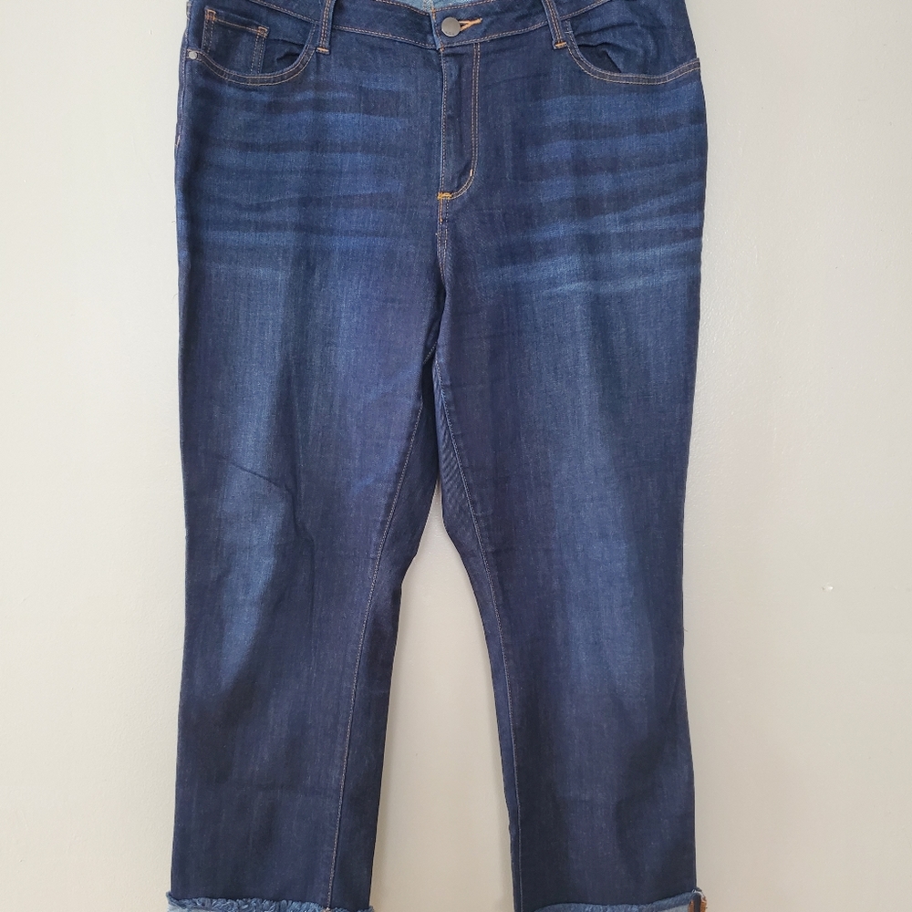 a.n.a Straight Cuffed Jean